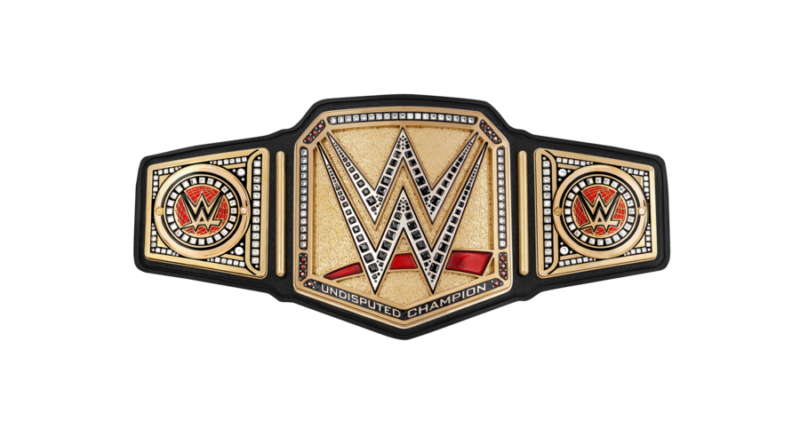 Special WWE Championship Belt at Tonight’s Home Run Derby